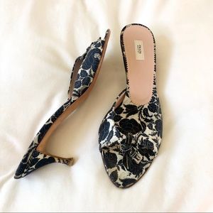 Prada Brocade Kitten Heels